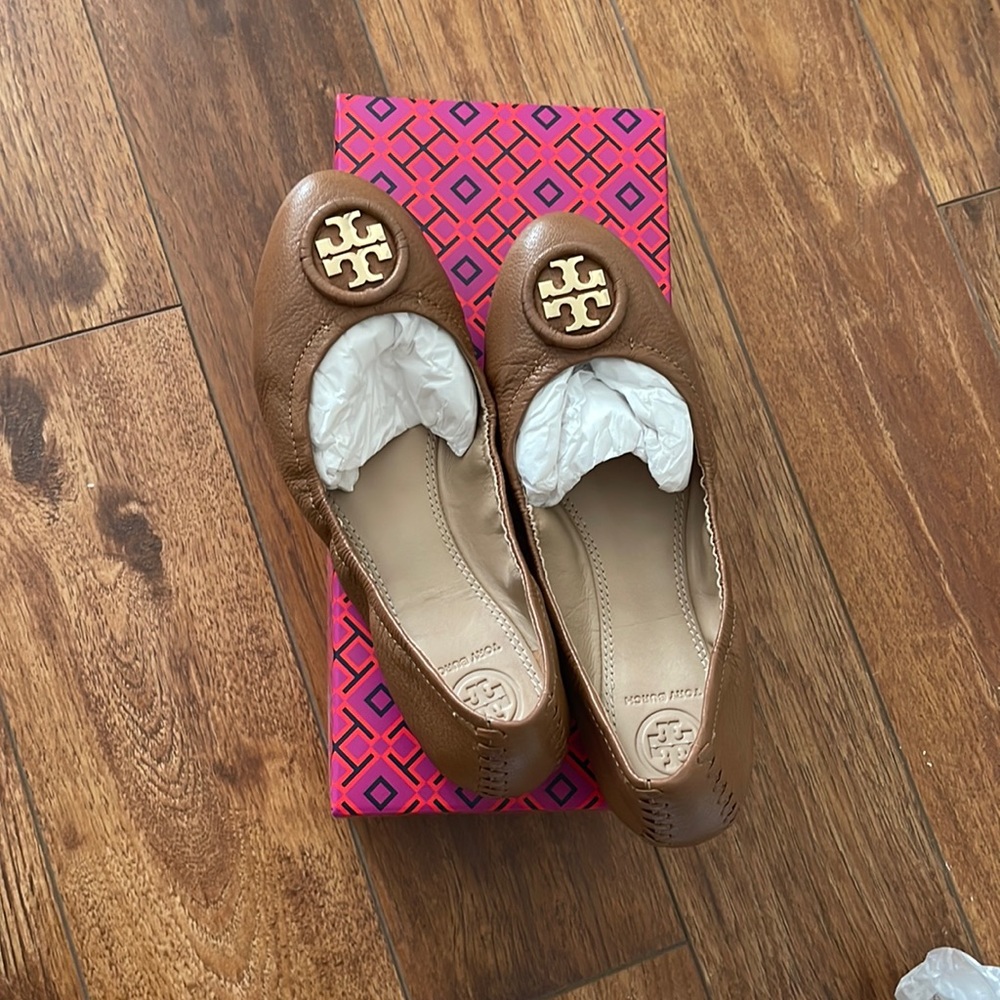 Tory Burch Allie Ballet Napa Leather